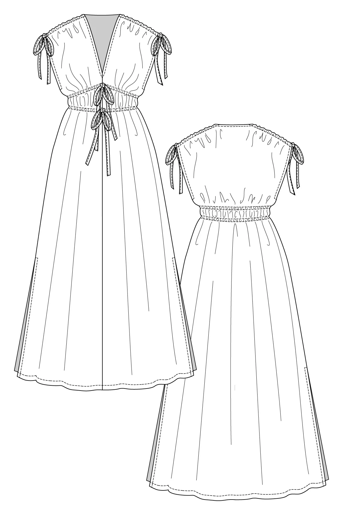 Named Suvi Caftan Mini and Maxi Dress - Image 13