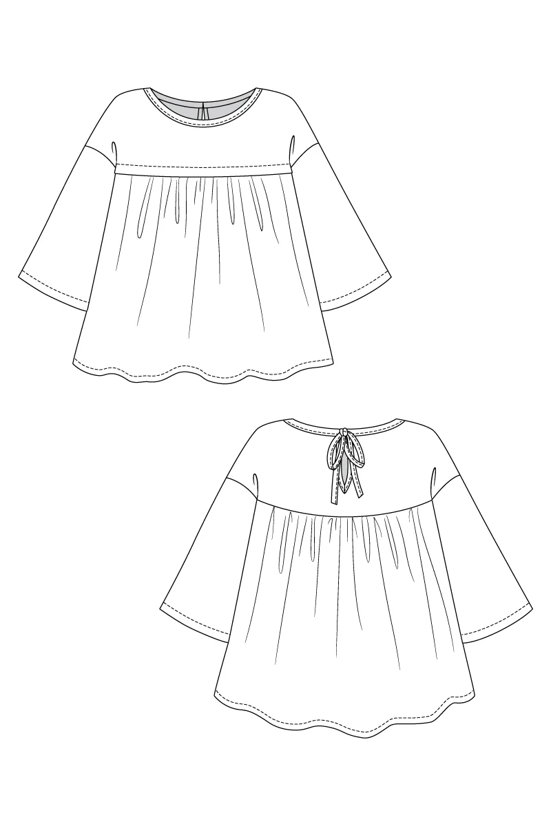 Named Syli Dress and Blouse - Image 16