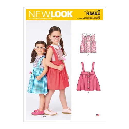 New Look Baby/Child Skirt and Top N6664 - Image 2