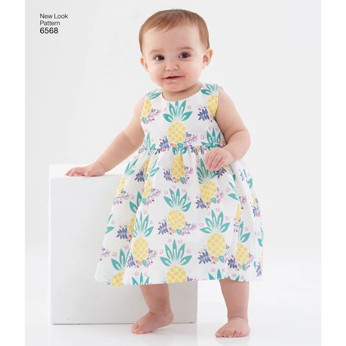 New Look Baby Dress, Romper and Jacket N6568 - Image 4