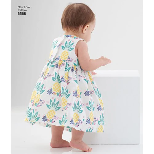 New Look Baby Dress, Romper and Jacket N6568 - Image 5