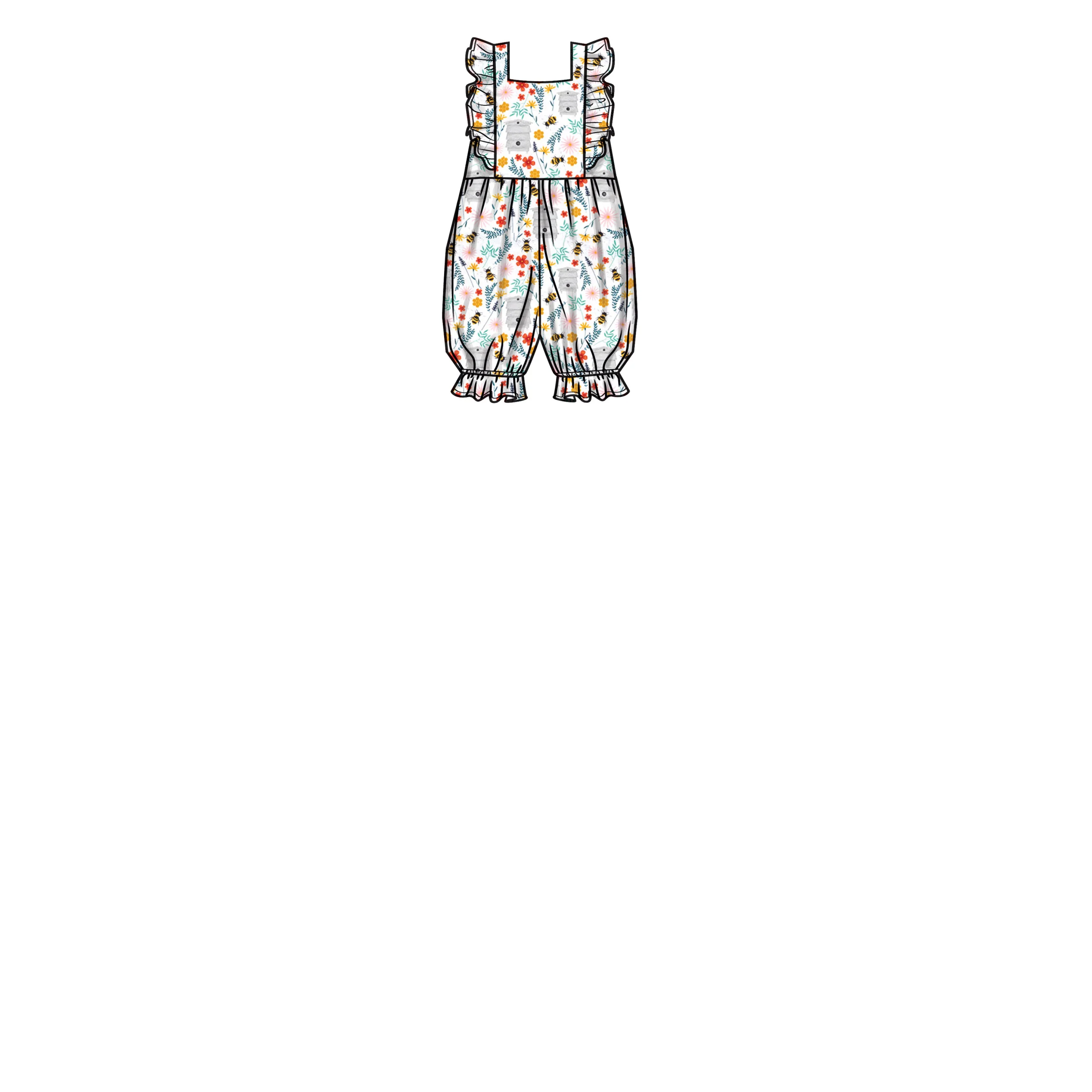 New Look Baby Rompers and Dress N6738 - Image 5