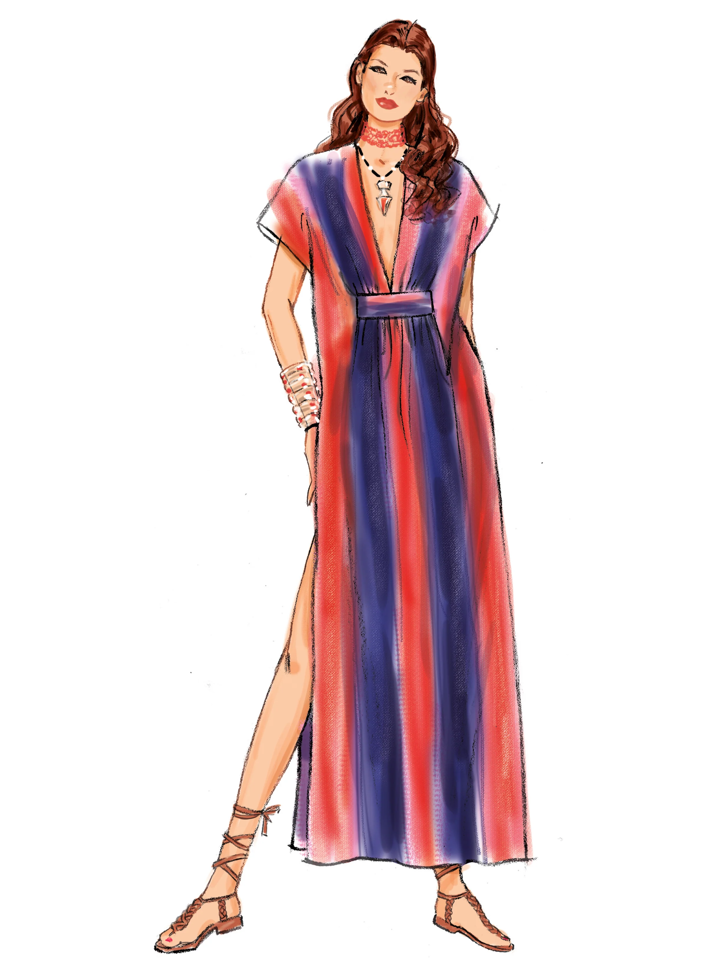 New Look Caftan N6795 - Image 3