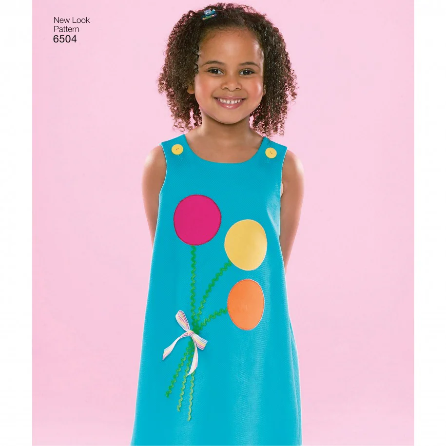 New Look Child Dress N6504 - Image 3