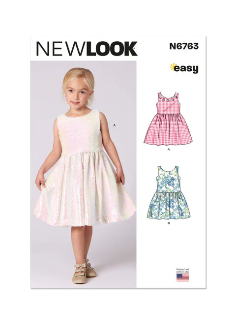 New Look Child Dress N6763 - Image 2