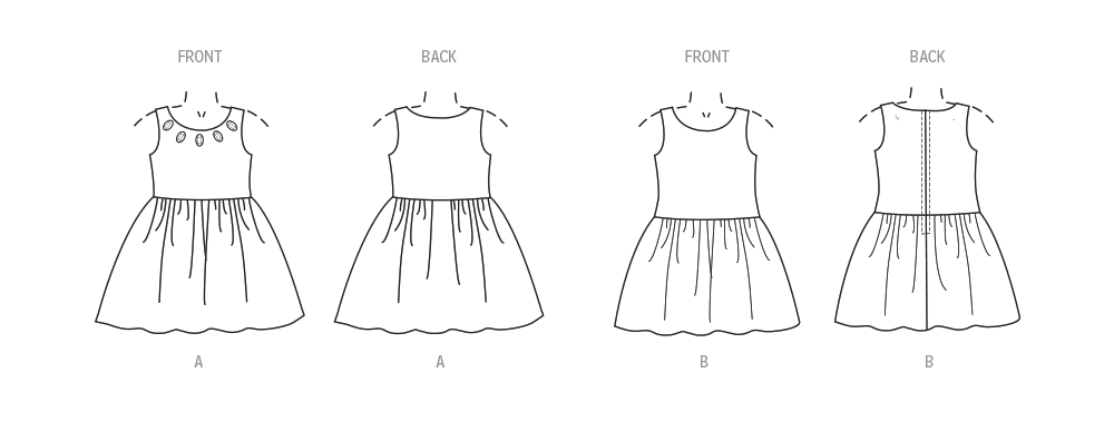 New Look Child Dress N6763 - Image 6