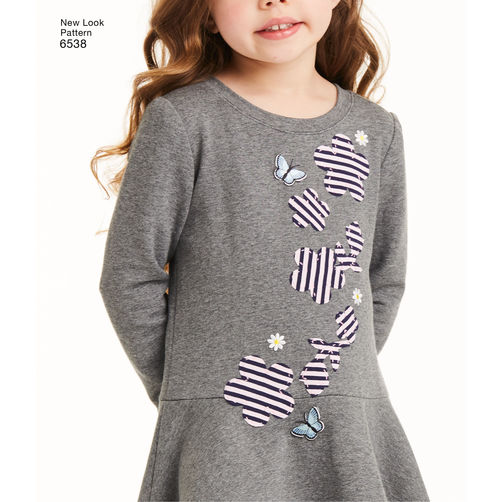 New Look Child Leggings and Dresses N6538 - Image 4