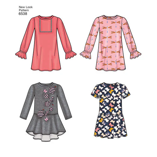 New Look Child Leggings and Dresses N6538 - Image 5