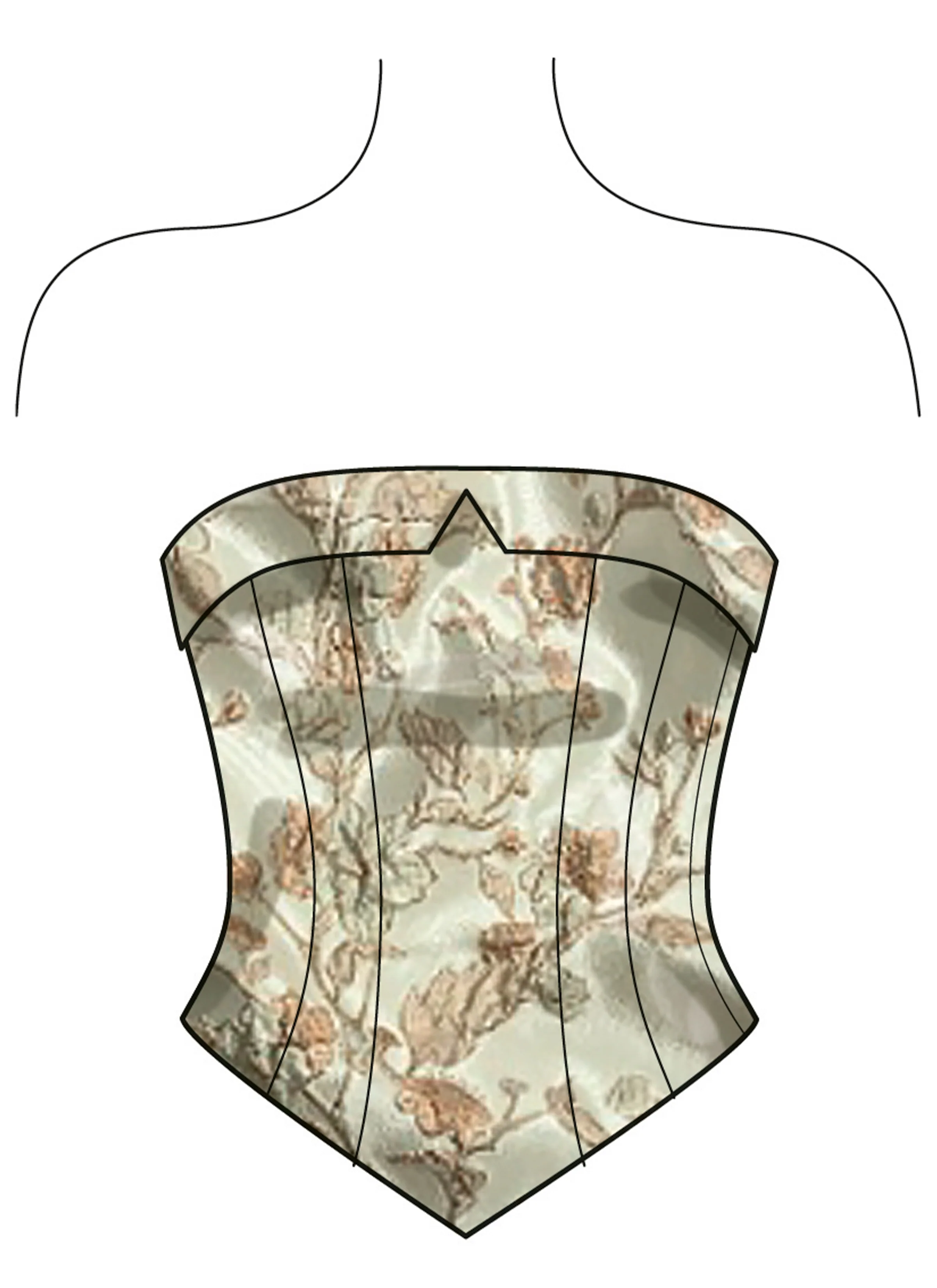 New Look Child/Teen Corsets, Trousers & Skirt N6787 - Image 4