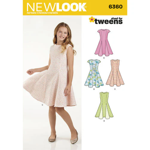 New Look Child/Teens Dresses N6360 - Image 2