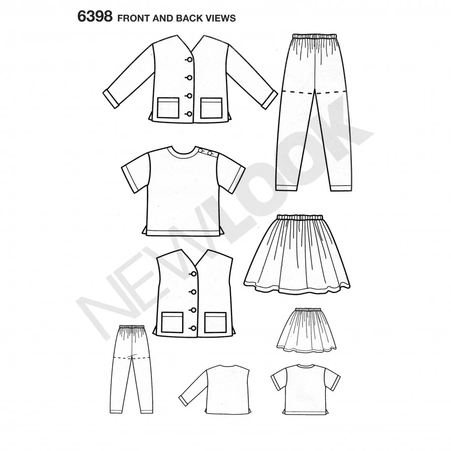 New Look Children's Outfits N6398 - Image 3