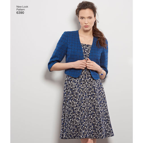 New Look Dress and Bolero N6390 - Image 3