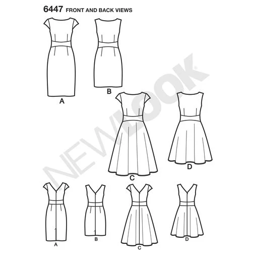 New Look Dress N6447 - Image 5