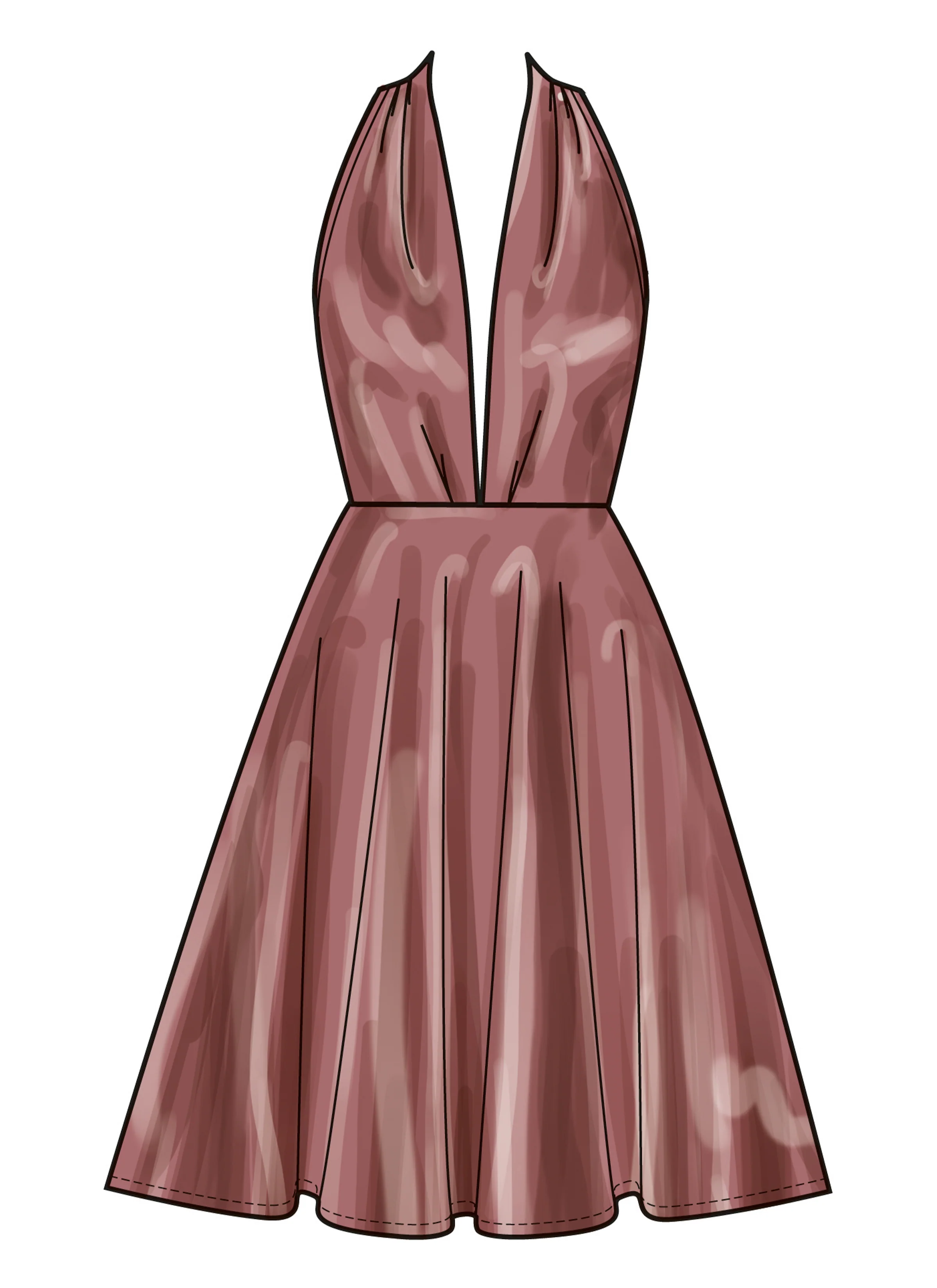 New Look Dress N6797 - Image 4