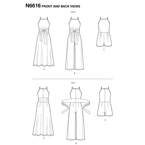 New Look Dress, Romper and Jumpsuit N6616 - Image 3