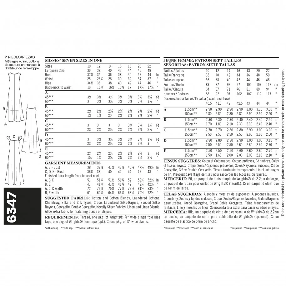 New Look Dresses N6347 - Image 4