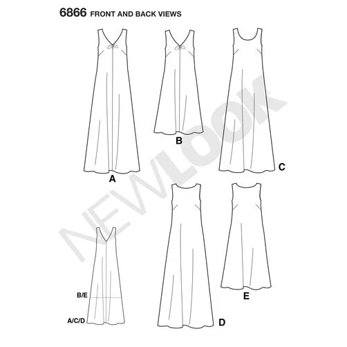 New Look Dresses N6866 - Image 4
