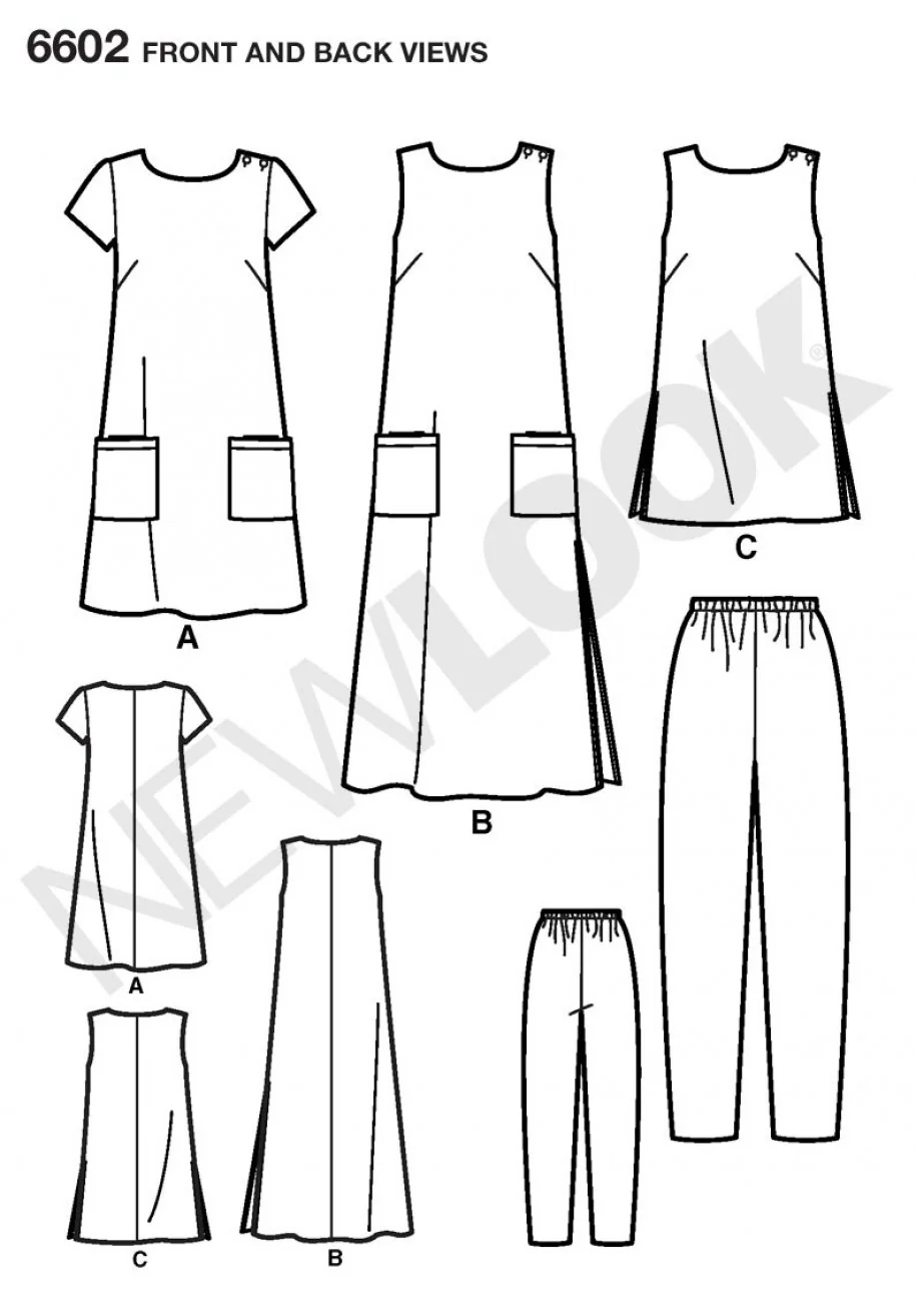 New Look Dresses, Tunic and Trousers N6602 - Image 3