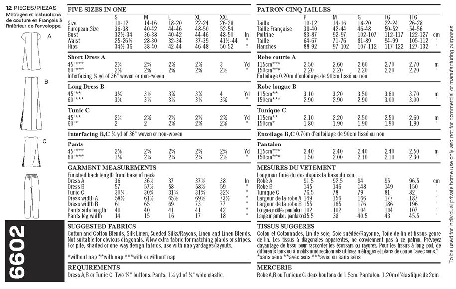 New Look Dresses, Tunic and Trousers N6602 - Image 4