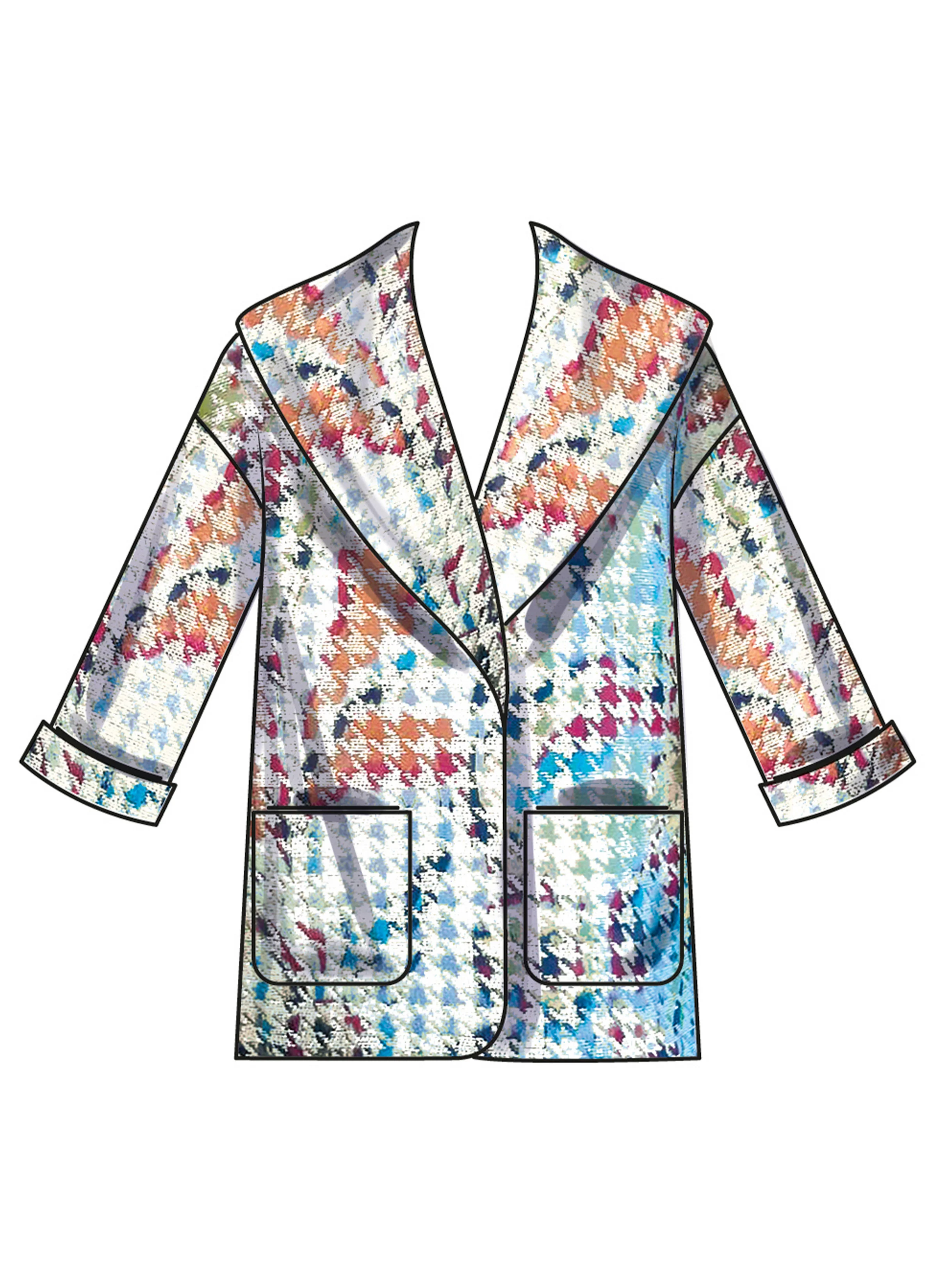 New Look Girls' Lined Coats N6819 - Image 5