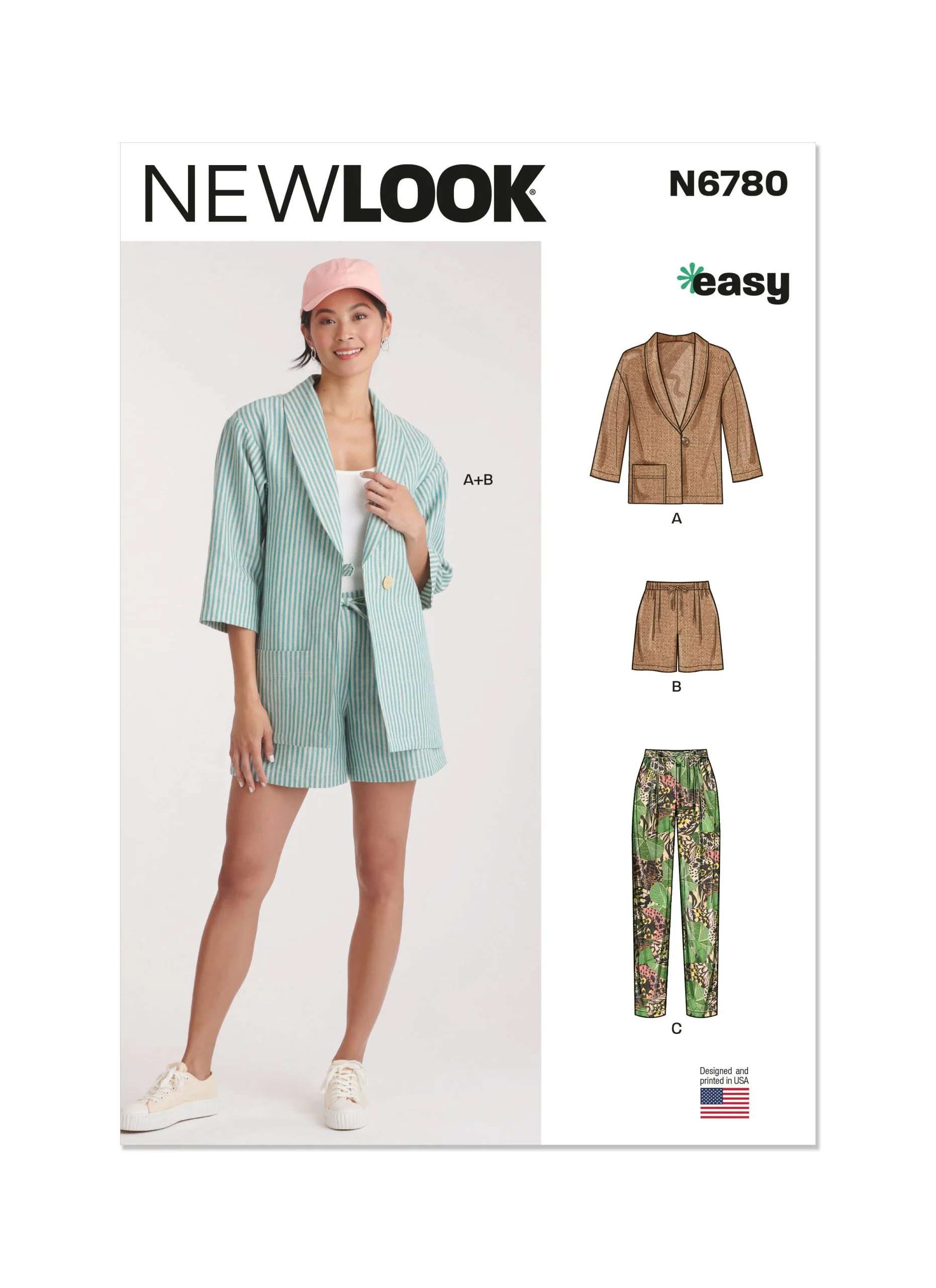 New Look Jacket, Shorts & Trousers N6780 - Image 2