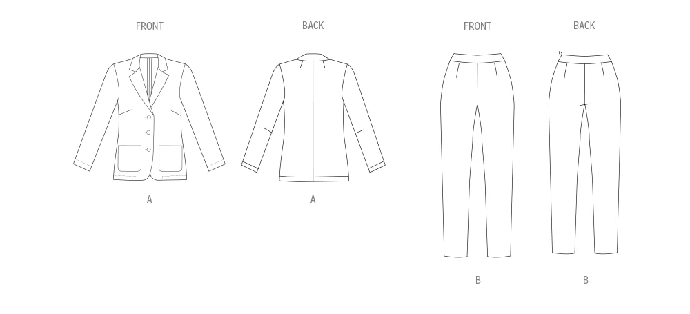 New Look Jacket & Trousers N6794 - Image 8