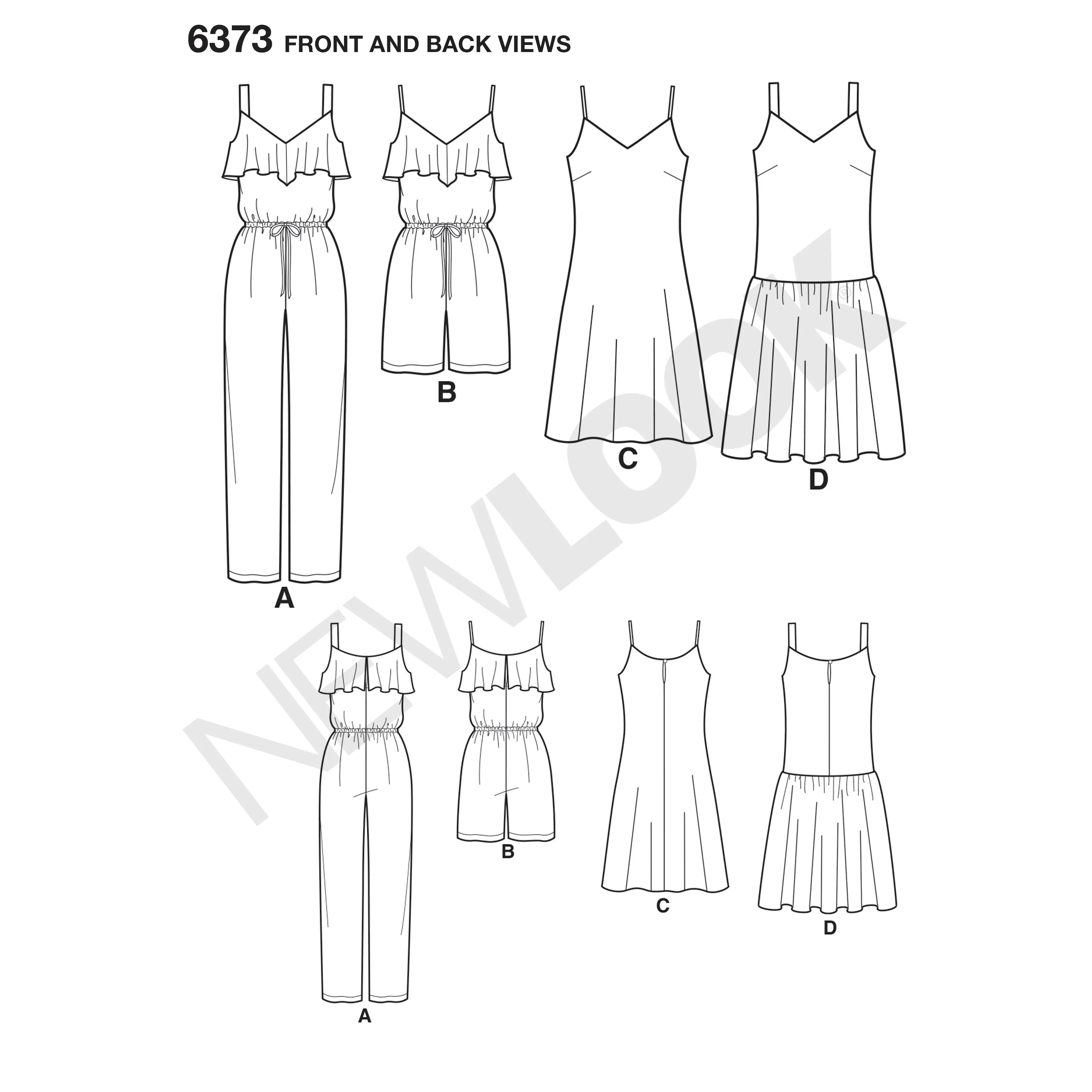 New Look Jumpsuit, Romper and Dress N6373 - Image 5