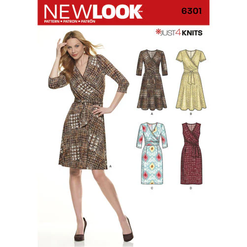 New Look Knit Dress N6301 - Image 2