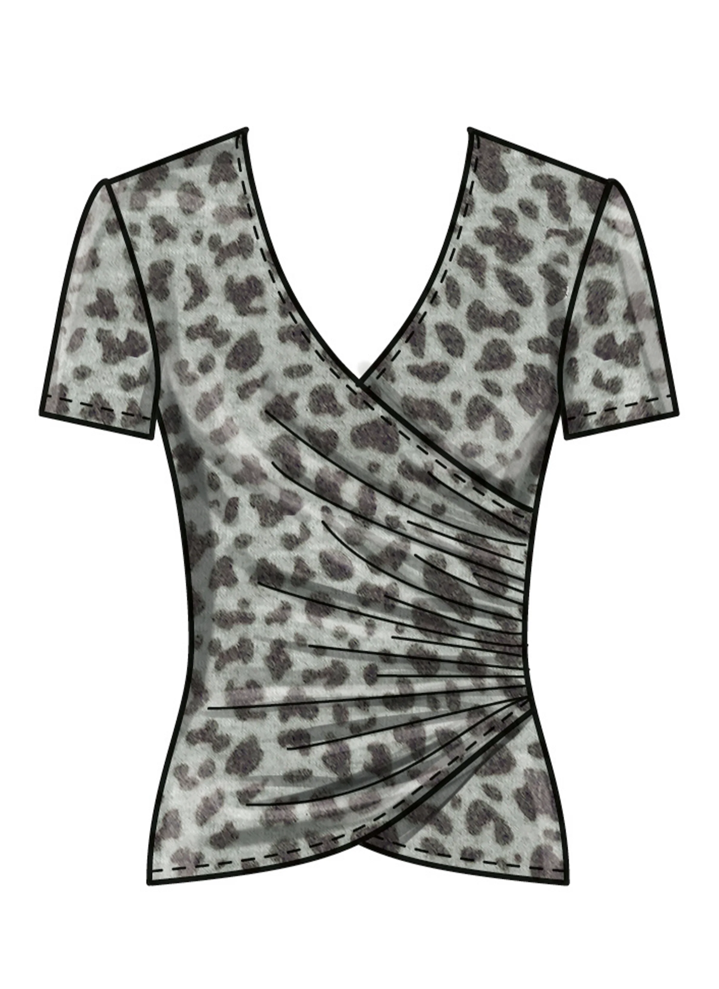 New Look Knit Tops and Skirts N6804 - Image 3