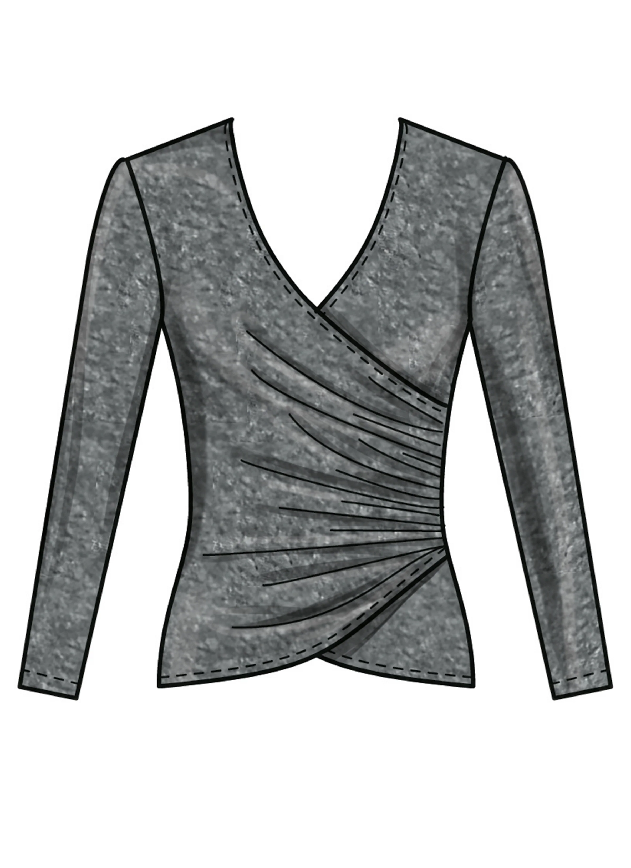 New Look Knit Tops and Skirts N6804 - Image 5