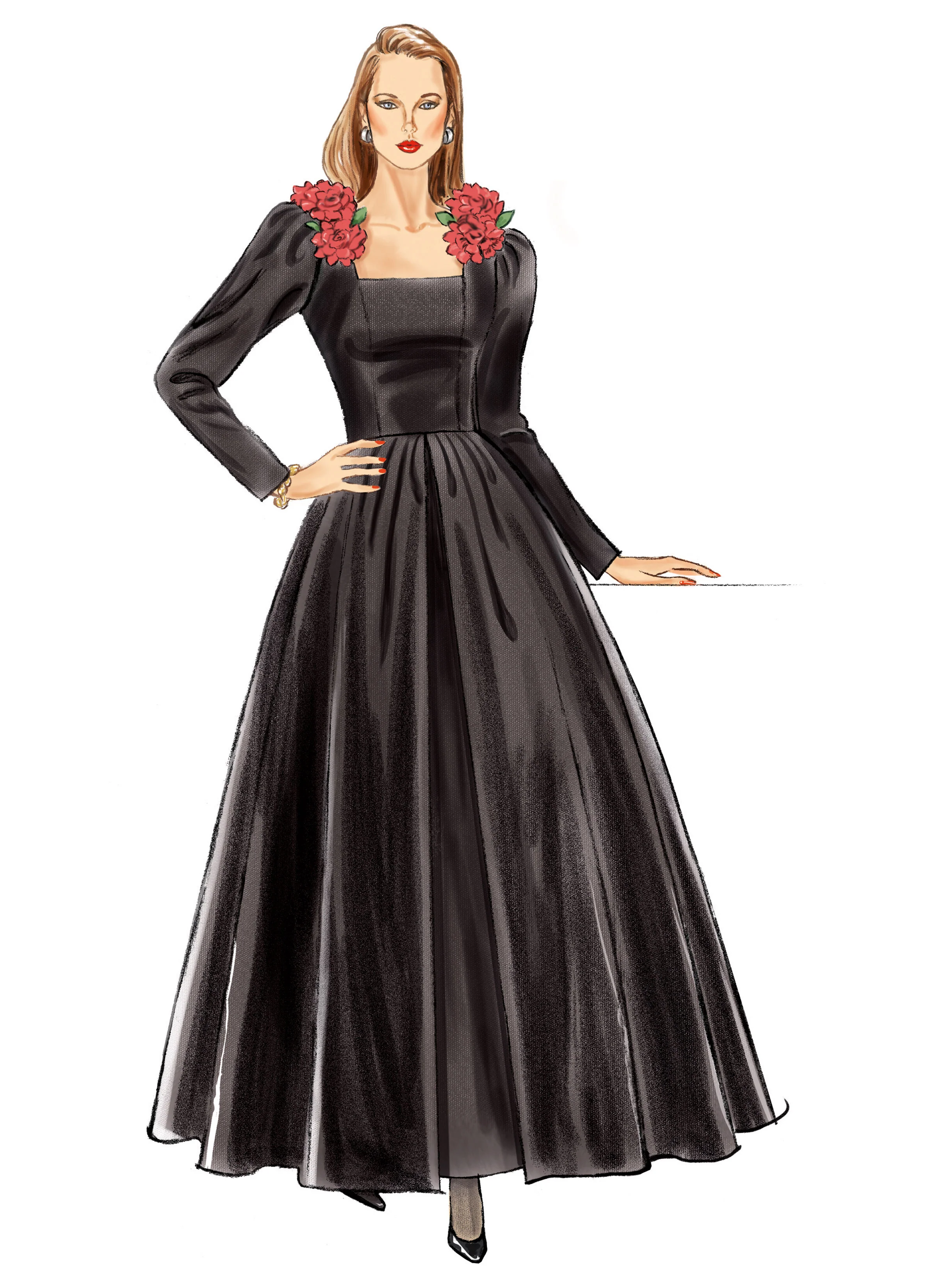 New Look Misses' Evening Gowns N6807 - Image 3