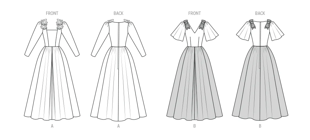 New Look Misses' Evening Gowns N6807 - Image 4