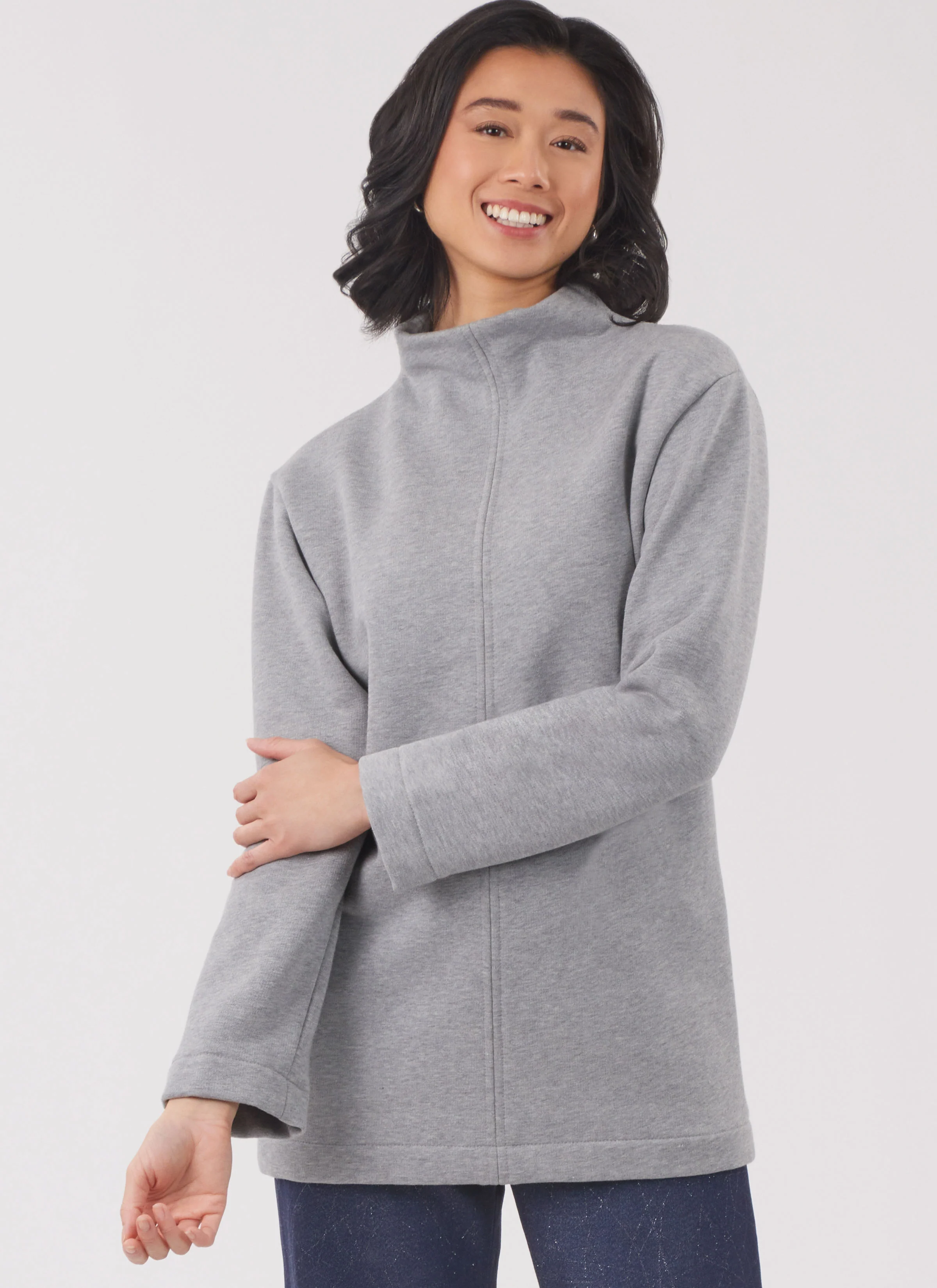 New Look Misses' Knit Tops and Knit or Woven Pull on Trousers N6814 - Image 3