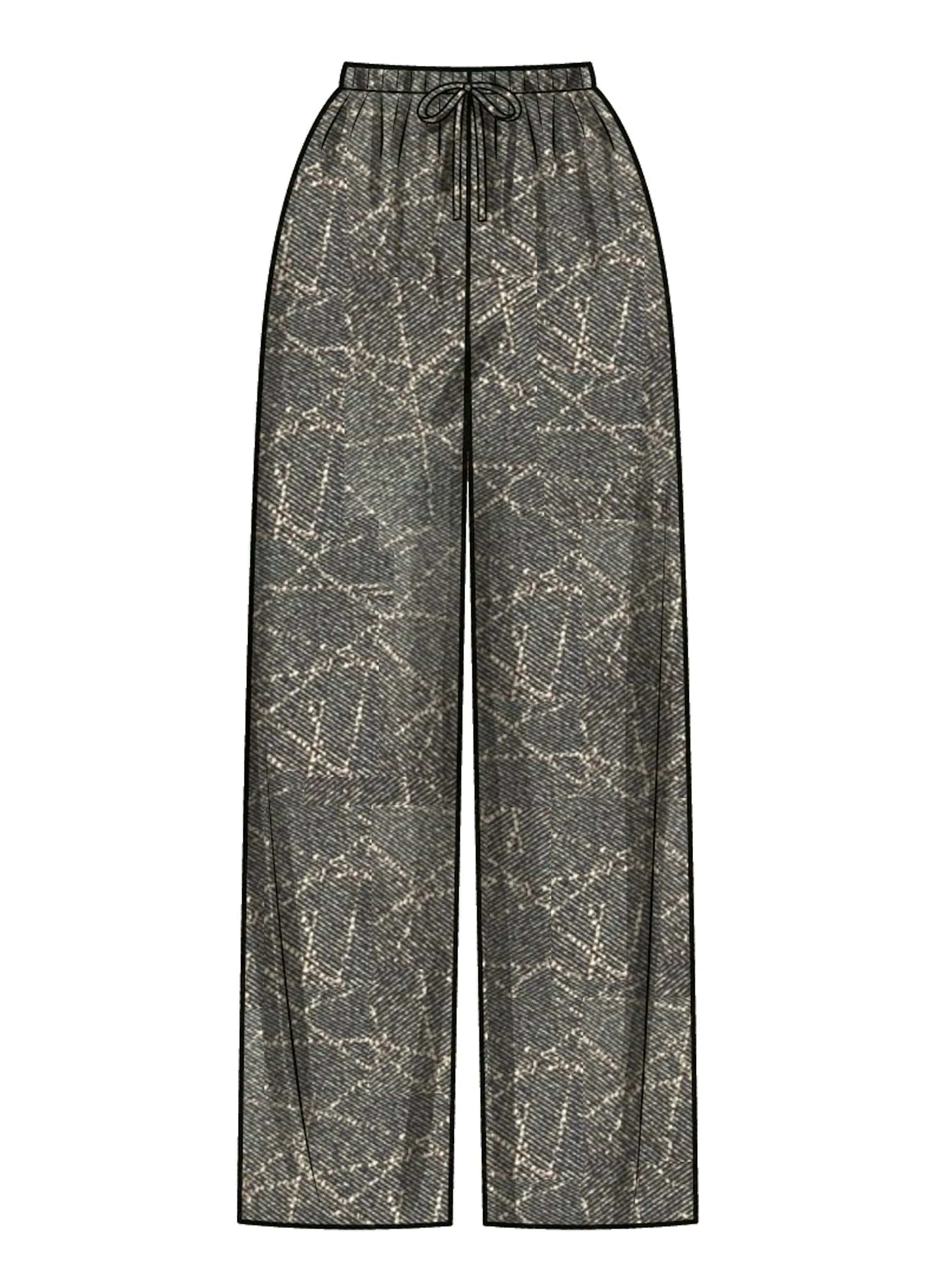 New Look Misses' Knit Tops and Knit or Woven Pull on Trousers N6814 - Image 6