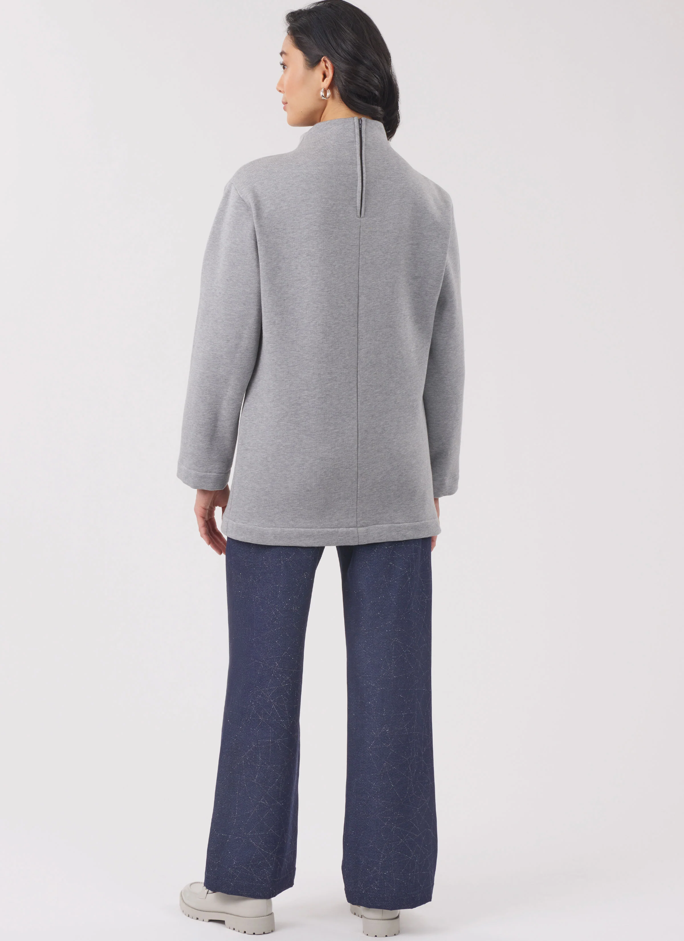 New Look Misses' Knit Tops and Knit or Woven Pull on Trousers N6814 - Image 8