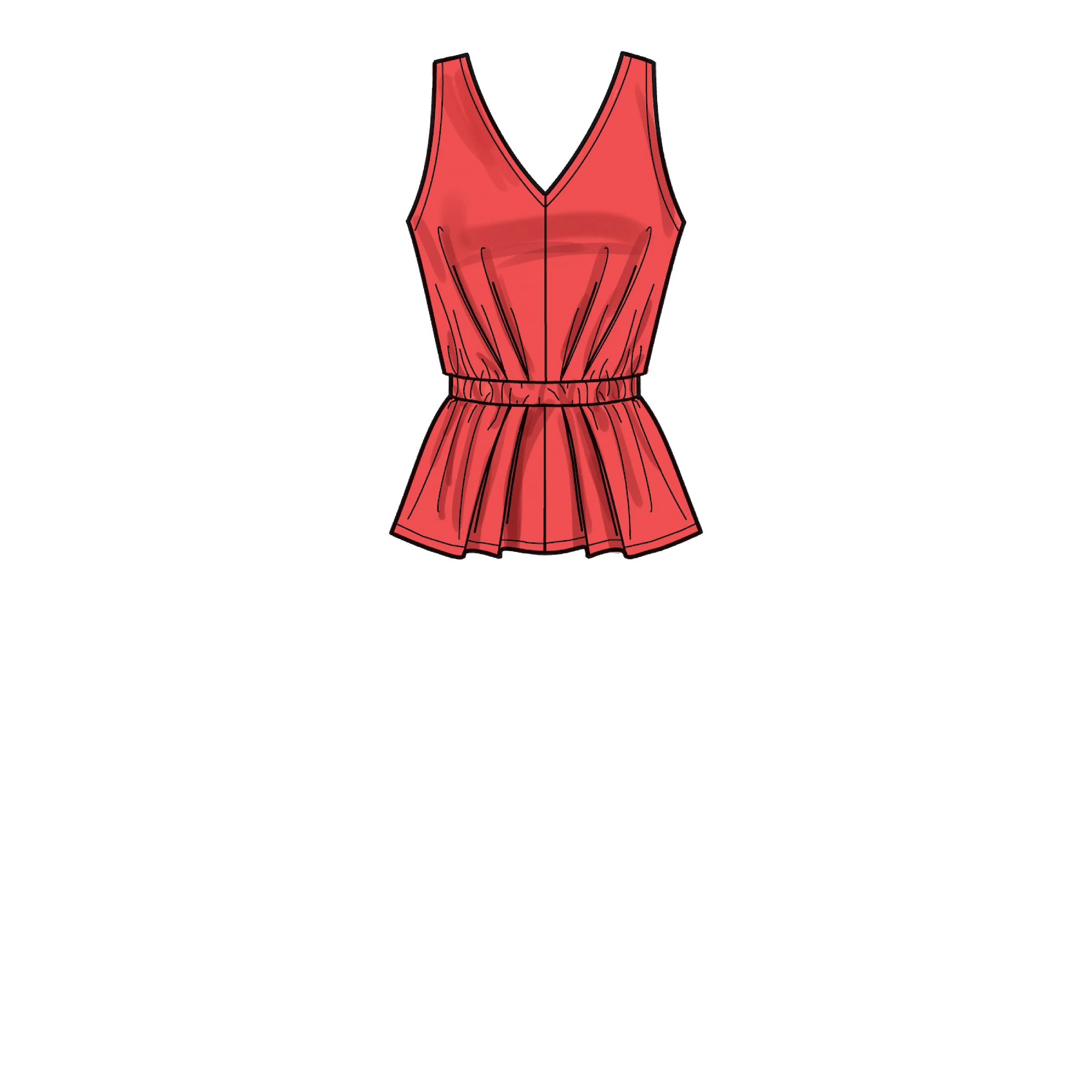 New Look Skirt and Top N6668 - Image 5