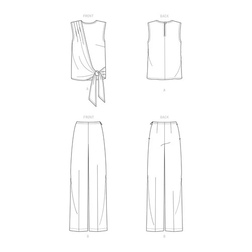 New Look Top and Trousers N6662 - Image 6
