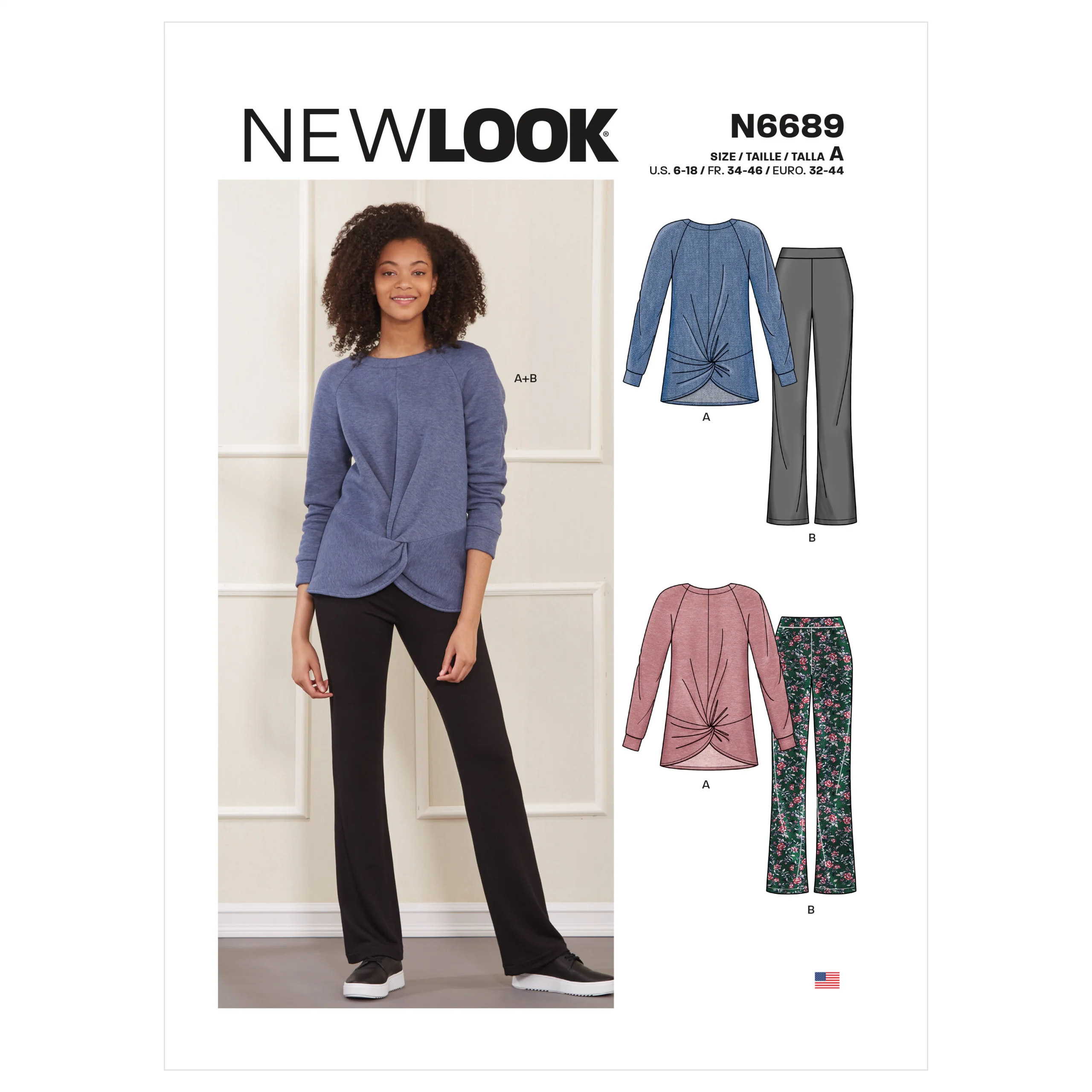New Look Top and Trousers N6689 - Image 2