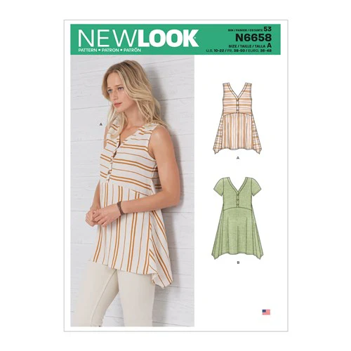 New Look Top N6658 - Image 2