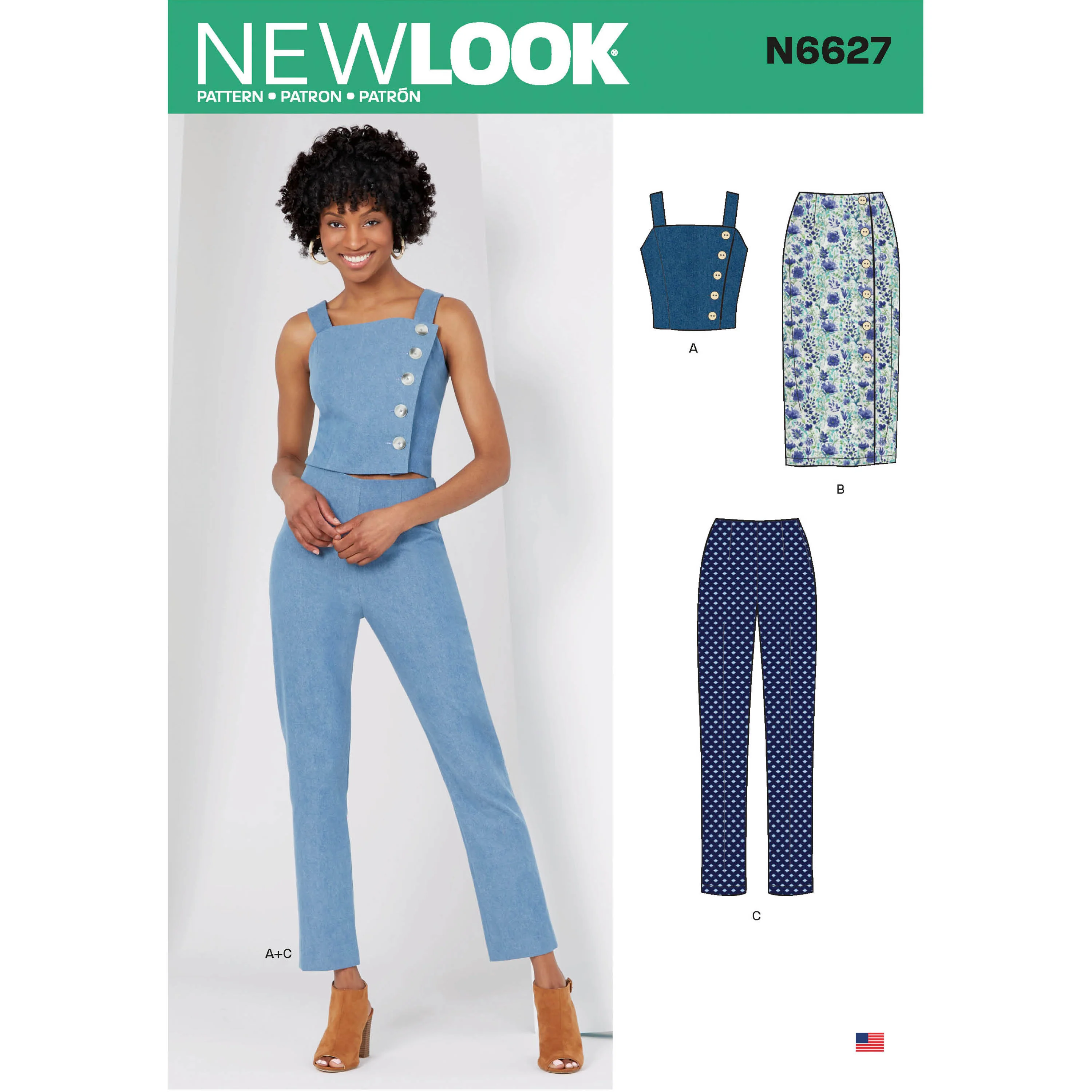 New Look Top, Skirt and Trousers N6627 - Image 2