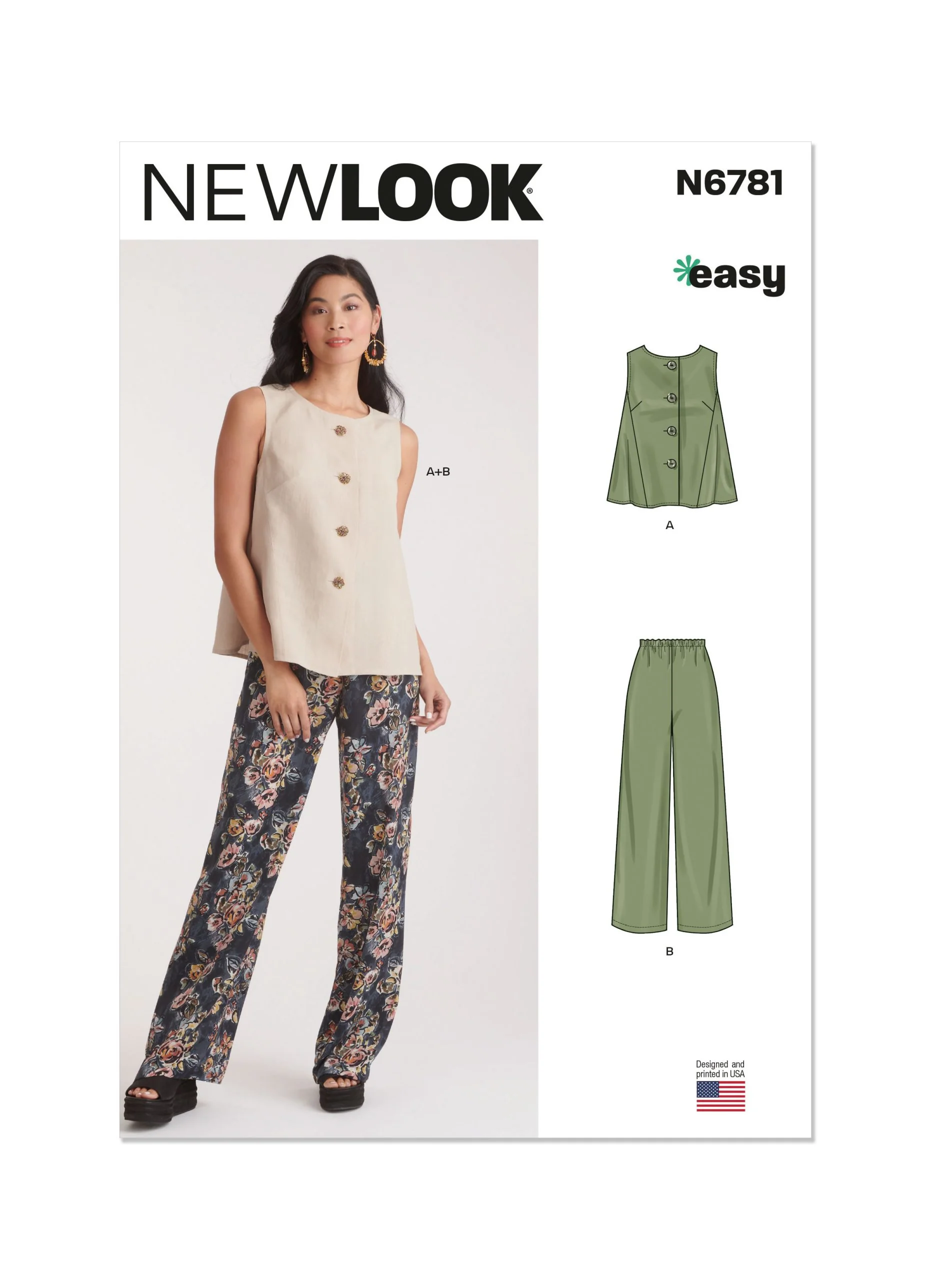 New Look Top & Trousers N6781 - Image 2