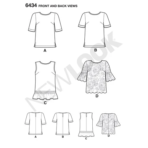 New Look Tops N6434 - Image 4