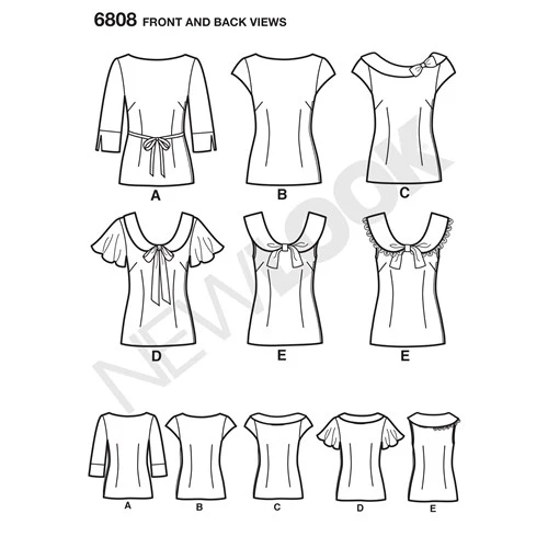 New Look Tops N6808 - Image 8