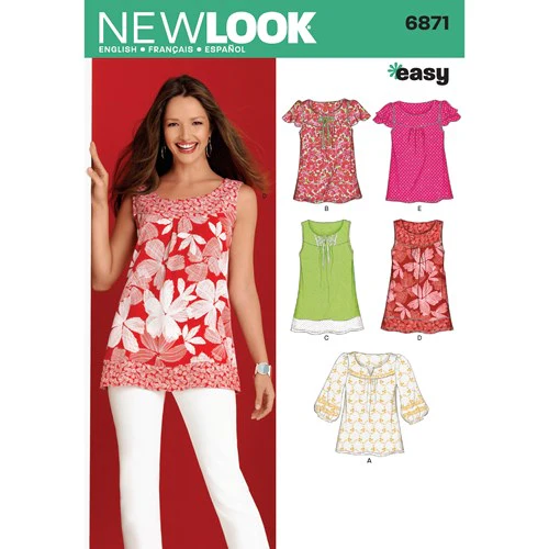New Look Tops N6871 - Image 2