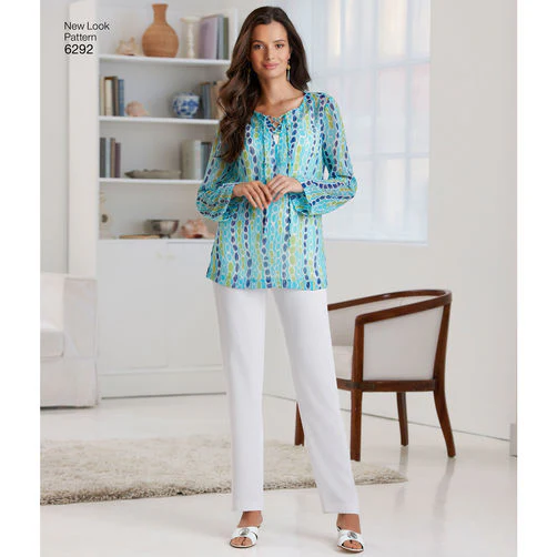 New Look Tunic, Top and Trousers N6292 - Image 3