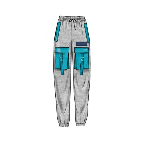 New Look Unisex Cargo Pants N6745 - Image 8