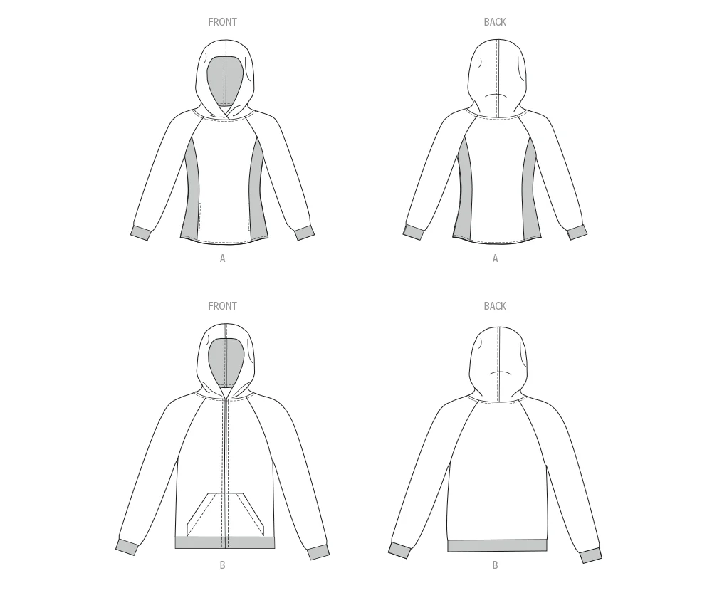 New Look Unisex Hoodies N6806 - Image 8
