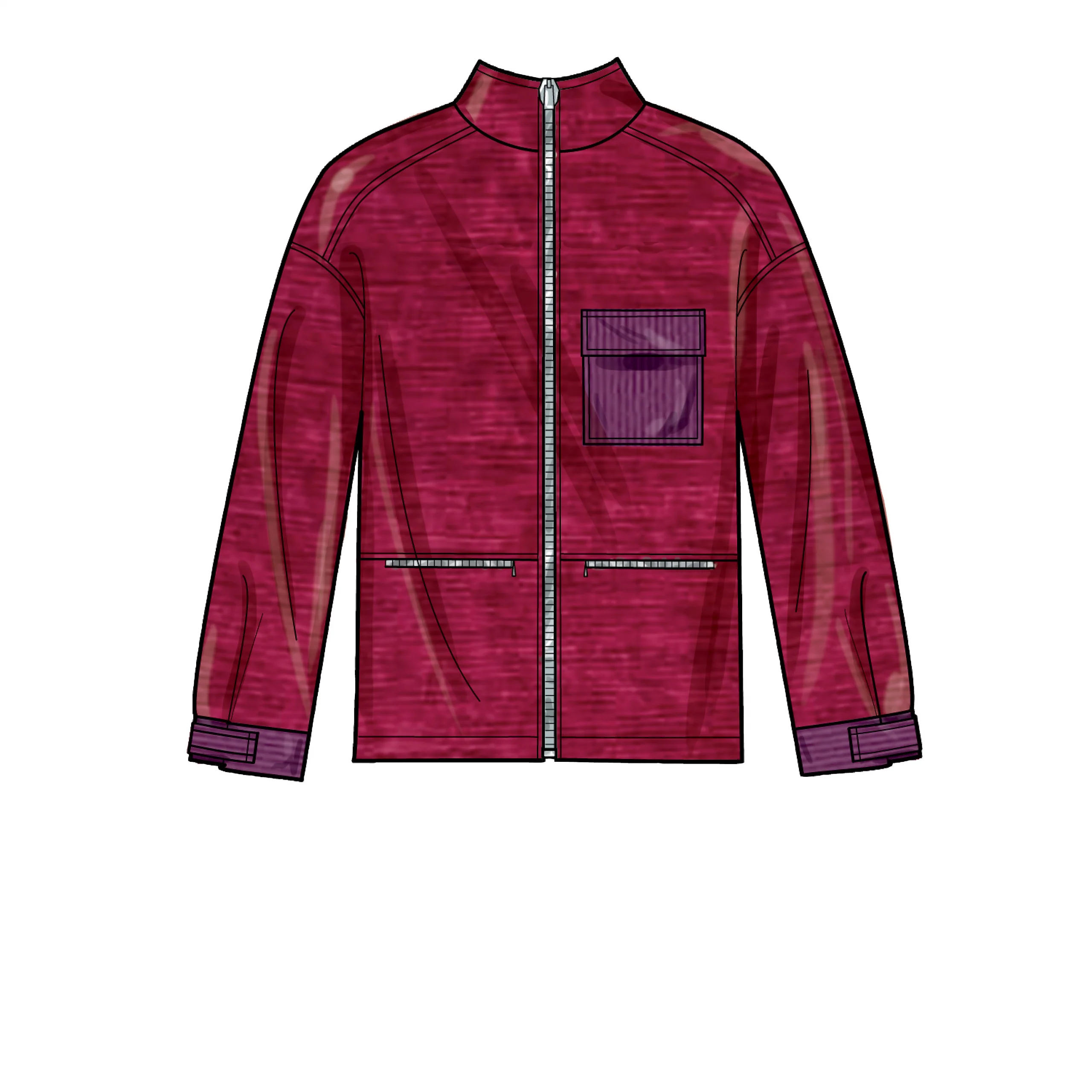 New Look Unisex Jacket and Waistcoat N6713 - Image 3