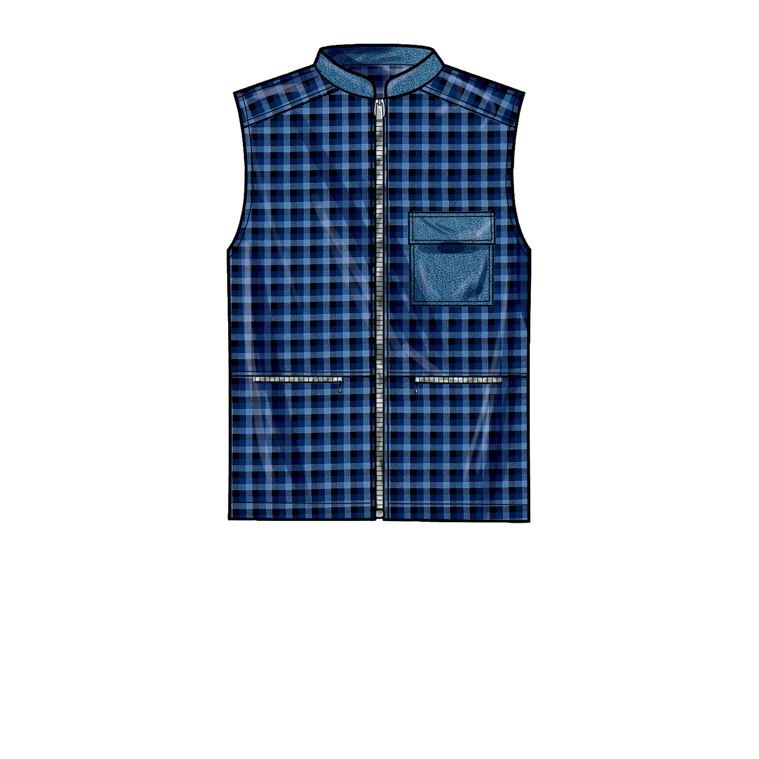 New Look Unisex Jacket and Waistcoat N6713 - Image 4