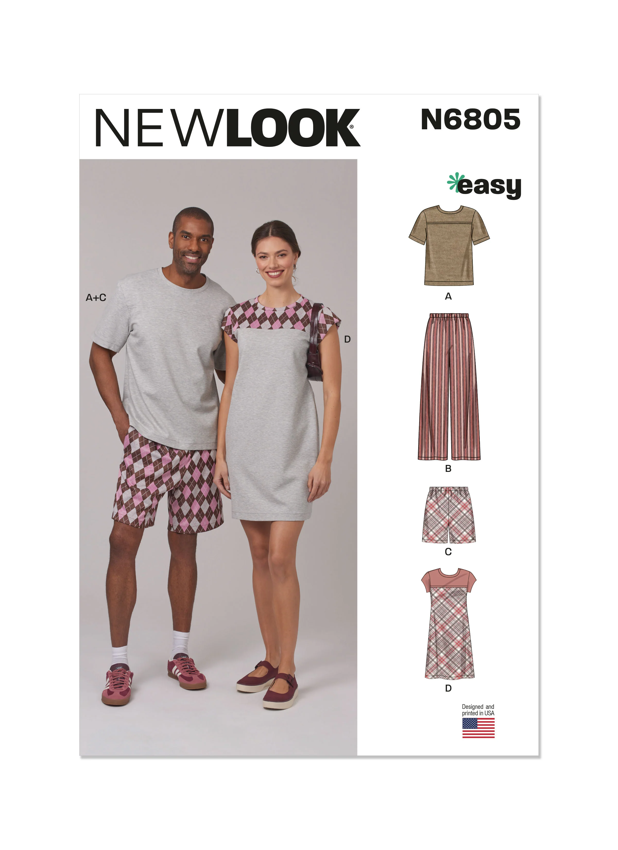 New Look Unisex Sleepwear N6805 - Image 2